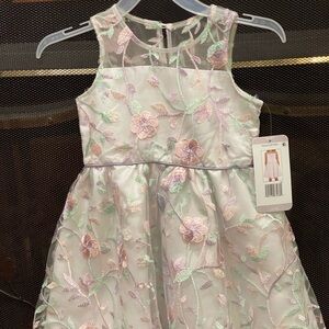 Rare Editions Pastel Floral Kids Dress EASTER